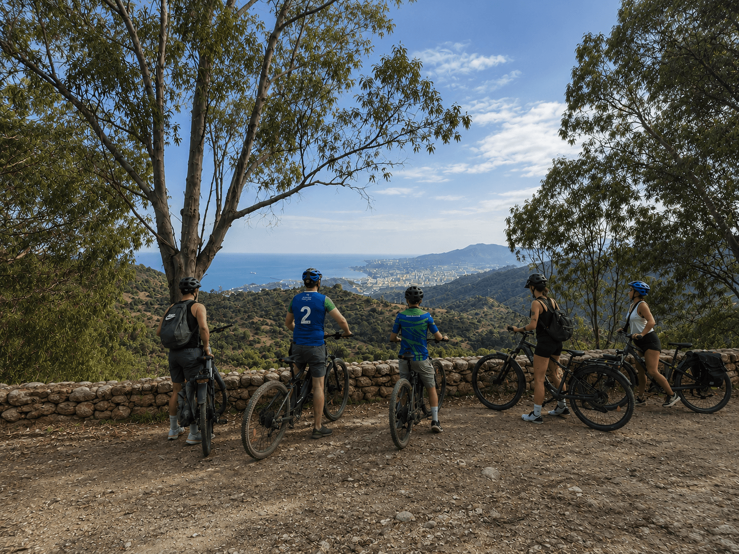 Montes de Malaga electric mountain bike experience